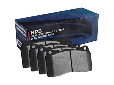 Hawk Performance HPS Brake Pads; 1-Piece; Rear Pair (06-08 Corvette C6 Z06)