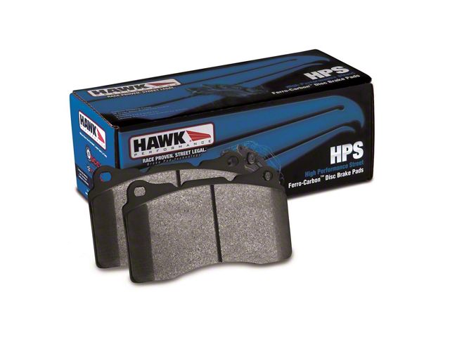 Hawk Performance HPS Brake Pads; 12-Piece; Rear Pair (06-08 Corvette C6 Z06)