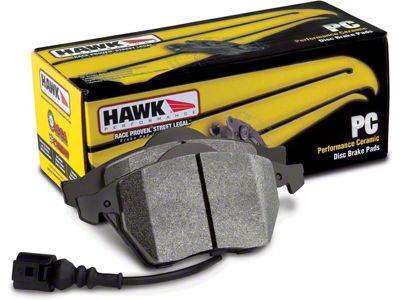 Hawk Performance Performance Ceramic Brake Pads; 12-Piece; Front Pair (06-08 Corvette C6 Z06)