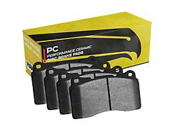 Hawk Performance Performance Ceramic Brake Pads; Rear Pair (20-26 Corvette C8 Stingray w/ Z51 Brake Package)