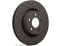 Hawk Performance Talon Cross-Drilled and Slotted Rotors; Front Pair (05-13 Corvette C6 Base w/ Standard Brake Package)