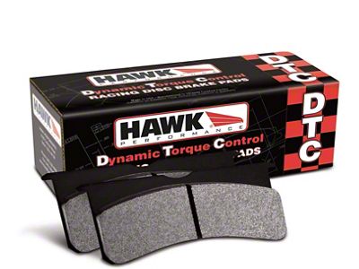 Hawk Performance DTC-70 Brake Pads; Rear Pair (15-20 Mustang GT350)