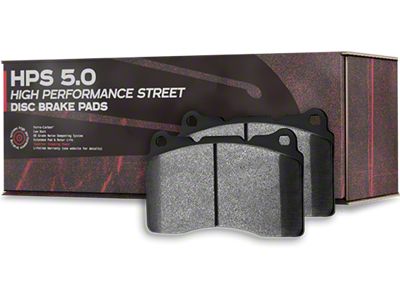 Hawk Performance HPS 5.0 Brake Pads; Front Pair (20-22 Mustang GT500)