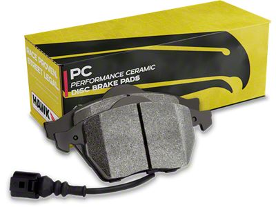 Hawk Performance Performance Ceramic Brake Pads; Rear Pair (20-22 Mustang GT500)