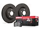 Hawk Performance Talon Cross-Drilled and Slotted Brake Rotor and HPS 5.0 Pad Kit; Front (99-04 Mustang GT, V6)
