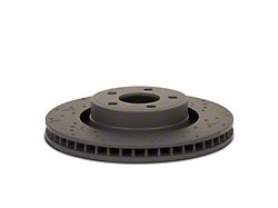 Hawk Performance Talon Cross-Drilled and Slotted Rotors; Rear Pair (15-23 Mustang GT, EcoBoost w/ Performance Pack)