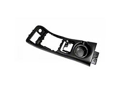 6-Speed Upper Console/Shifter Plate Assembly; Incomplete; Ebony (00-02 Camaro)
