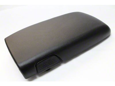 Center Console Lid Armrest Door; Ebony (00-02 Camaro)