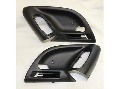 Door Panel Handle Trim; Black; Passenger Side (00-02 Camaro)