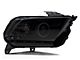 Raxiom CCFL Halo Projector Headlights; Black Housing; Smoked Lens (10-12 Mustang w/ Factory HID Headlights)