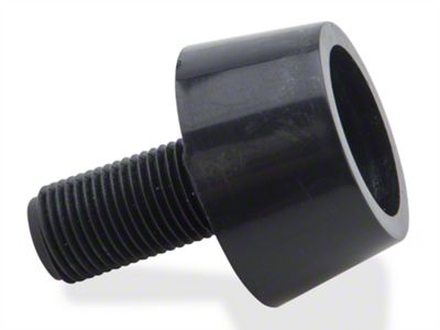 Headlight Switch Bezel/Nut; Black (79-86 Mustang)