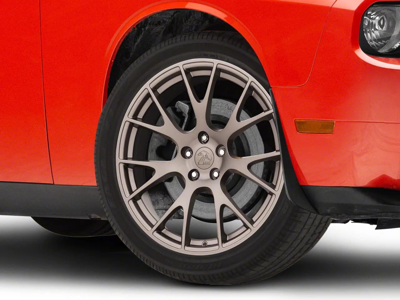 Foose Challenger Legend Black Wheel; 20x8.5; 7mm Offset