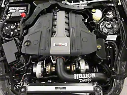 Hellion Top Mount Twin 55mm Turbo Tuner System (18-23 Mustang GT)