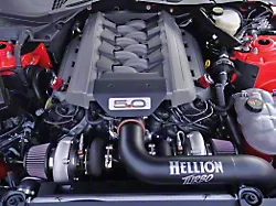 Hellion Top Mount Twin Turbo Tuner System (15-17 Mustang GT)