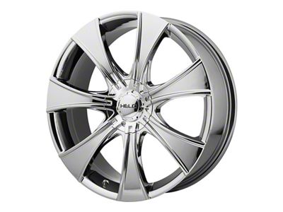 HELO HE874 Chrome Wheel; 20x8.5 (06-10 RWD Charger)