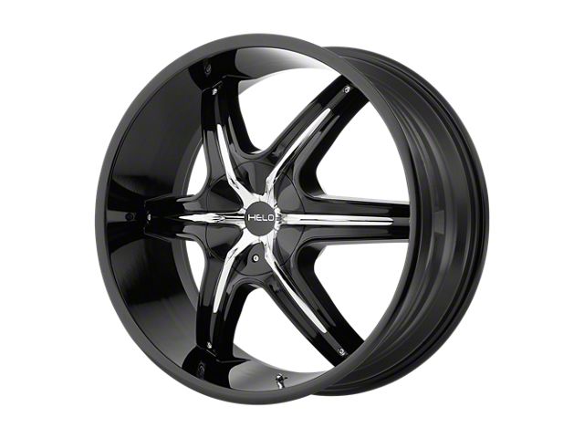 HELO HE891 Gloss Black Wheel; 20x8.5 (06-10 RWD Charger)