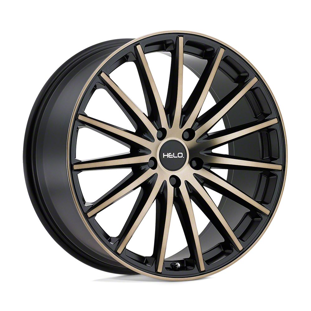 HELO Camaro HE894 Satin Black Dark Tint Wheel; 20x8.5; 38mm