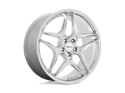 HELO HE919 Chrome Wheel; 20x8.5; 40mm Offset (10-15 Camaro, Excluding ZL1)