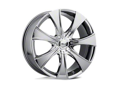 HELO HE874 PVD Chrome Wheel; 16x7.5; 21mm Offset (93-02 Camaro)