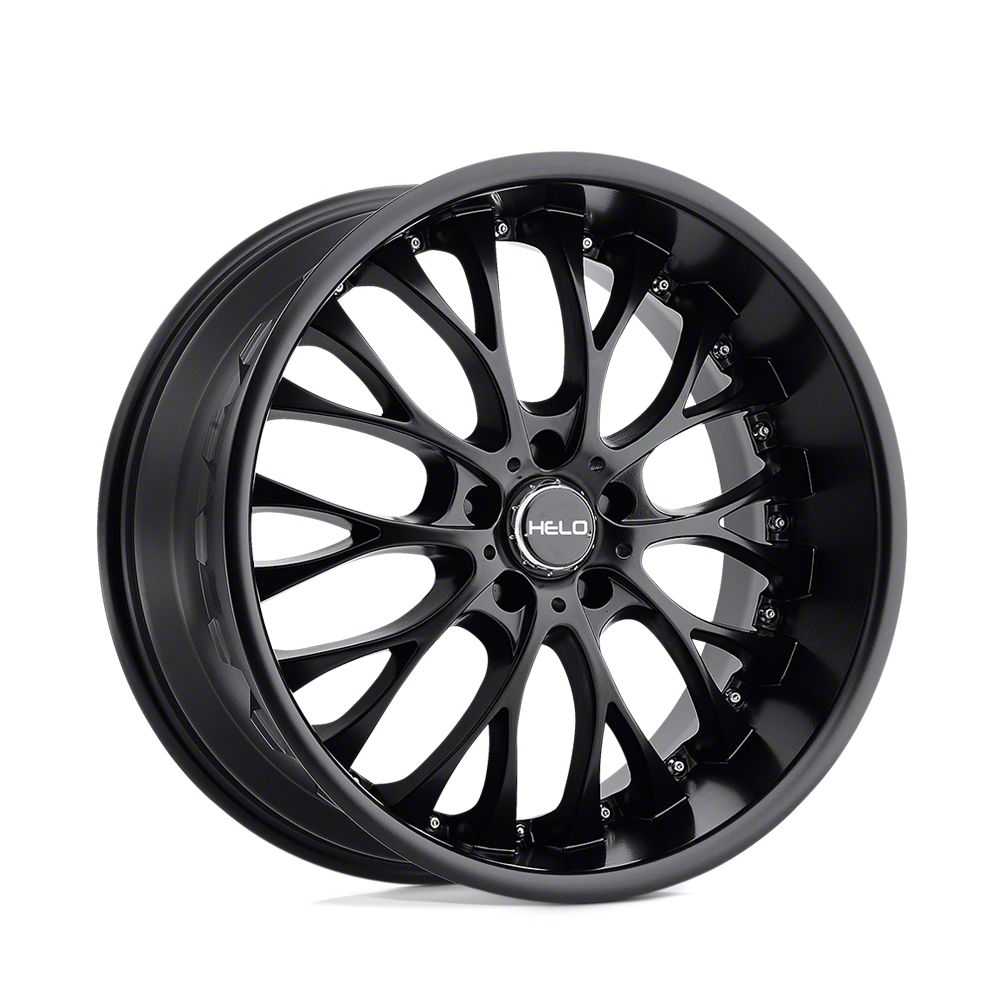 HELO Camaro HE890 Satin Black Wheel; 20x8.5; 35mm Offset