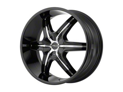 HELO HE891 Gloss Black Wheel; 20x8.5; 10mm Offset (08-23 RWD Challenger, Excluding Widebody)