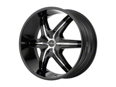 HELO HE891 Gloss Black Wheel; 20x8.5 (11-23 RWD Charger, Excluding Widebody)
