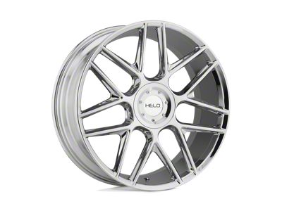 HELO HE912 Chrome Wheel; 18x8; 40mm Offset (15-23 Mustang EcoBoost w/o Performance Pack, V6)