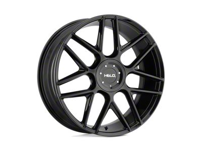 HELO HE912 Gloss Black Wheel; 18x8; 40mm Offset (15-23 Mustang EcoBoost w/o Performance Pack, V6)