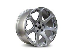 KOKORO MonoC Silver Wheel; 17x8; 25mm Offset (05-09 Mustang GT, V6)