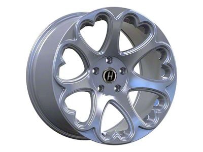 Heritage Wheel KOKORO MONOC Silver Wheel; 18x9.5 (05-09 Mustang GT, V6)