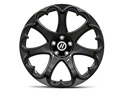 KOKORO Black Wheel; 20x9; 25mm Offset (06-10 RWD Charger)