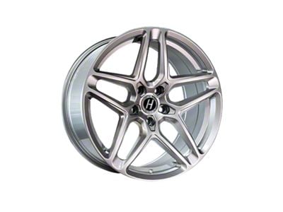 Heritage Wheel EBISU MonoC Silver Wheel; 18x8.5 (10-14 Mustang GT w/o Performance Pack, V6)
