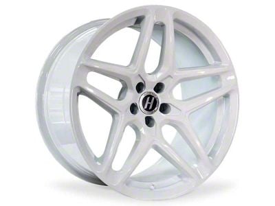 Heritage Wheel EBISU MonoC White Wheel; 19x9.5; 38mm Offset (10-14 Mustang)