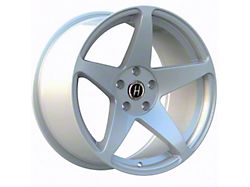 IMOLA MONOC Silver Wheel; 18x9.5; 38mm Offset (10-14 Mustang GT w/o Performance Pack, V6)