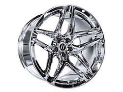 EBISU MonoC Chrome Wheel; 19x8.5; 35mm Offset (15-23 Mustang GT, EcoBoost, V6)
