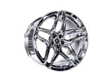 EBISU MonoC Chrome Wheel; 20x9; 25mm Offset (15-23 Mustang GT, EcoBoost, V6)