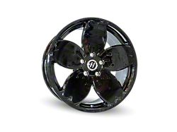 SAKURA MonoC Black Wheel; 18x8.5; 35mm Offset (15-23 Mustang EcoBoost w/o Performance Pack, V6)