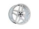 Heritage Wheel EBISU MonoC White Wheel; 18x8.5 (2024 Mustang EcoBoost w/o Performance Pack)