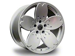 Heritage Wheel SAKURA Silver Wheel; 18x9.5 (16-23 Camaro LS, LT, LT1)