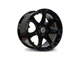 KOKORO Black Wheel; 20x10; 35mm Offset (17-23 AWD Challenger)