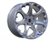 Heritage Wheel KOKORO MONOC Silver Wheel; 18x9.5; 22mm Offset (08-23 RWD Challenger, Excluding Widebody)