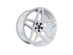 Heritage Wheel EBISU MonoC White Wheel; 18x9.5 (11-23 RWD Charger, Excluding Widebody)