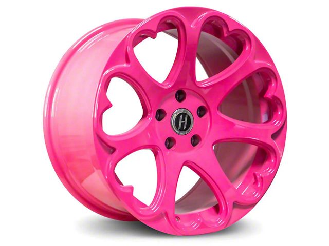 Heritage Wheel KOKORO MONOC Pink Wheel; 18x9.5 (11-23 RWD Charger, Excluding Widebody)