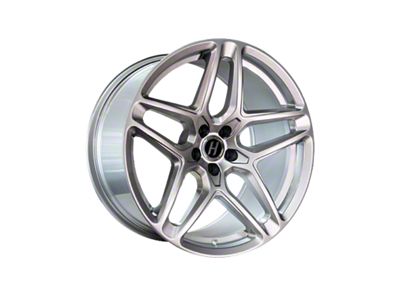 Heritage Wheel EBISU MonoC Silver Wheel; 18x9.5; 38mm Offset (21-25 Mustang Mach-E, Excluding GT)