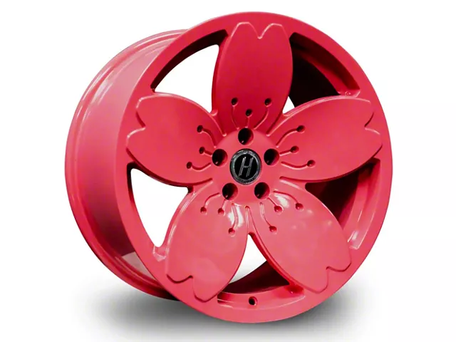 Heritage Wheel SAKURA Pink Wheel; 18x9.5 (21-24 Mustang Mach-E, Excluding GT)