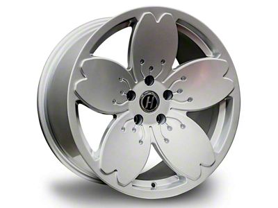 Heritage Wheel SAKURA Silver Wheel; 18x9.5; 38mm Offset (21-25 Mustang Mach-E, Excluding GT)