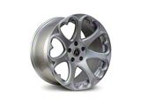 Heritage Wheel KOKORO Silver Wheel; 19x8.5; 35mm Offset (24-25 Mustang)
