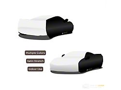Hero Covers Two-Tone Indoor Car Cover; White/Black (Universal; Some Adaptation May Be Required)