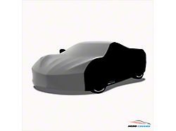 Hero Covers Two-Tone Indoor Car Cover; Gray/Black (Universal; Some Adaptation May Be Required)