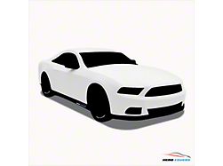 Hero Covers Silhoutte Indoor Car Cover; White (15-23 Mustang)